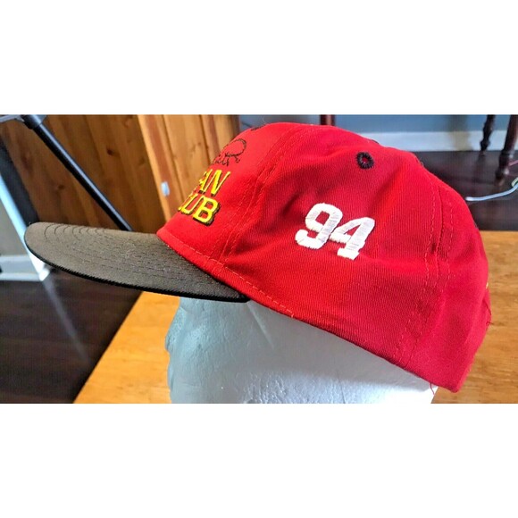 Bill Elliott Fan Club NASCAR Snapback Hat Vintage Racing Cap Most Popular Driver - Picture 4 of 9